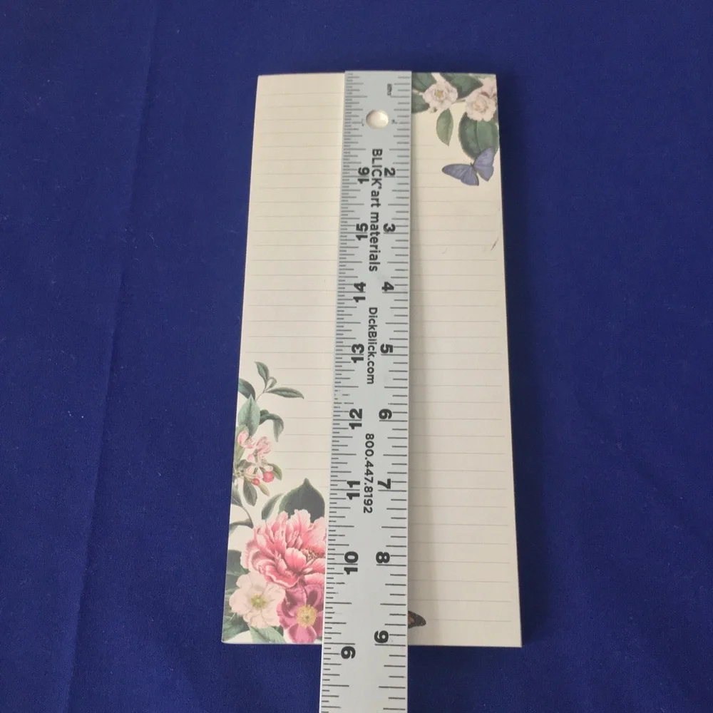 Butterfly and Flower Notepad